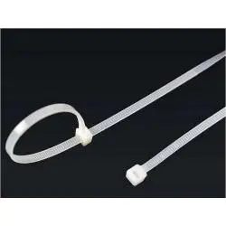 Otros,100x Amarras Plasticas Blancas 10 Cm Para Cables Trillaje