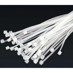 Otros,100x Amarras Plasticas Blancas 10 Cm Para Cables Trillaje