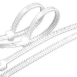 Otros,100x Amarras Plasticas Blancas 10 Cm Para Cables Trillaje