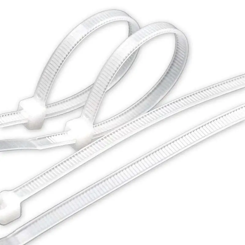 Otros,100x Amarras Plasticas Blancas 10 Cm Para Cables Trillaje