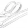 Otros,100x Amarras Plasticas Blancas 10 Cm Para Cables Trillaje