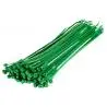 Otros,25x Amarras Plasticas Verde 20 Cm Para Cables Trillaje