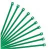 Otros,25x Amarras Plasticas Verde 20 Cm Para Cables Trillaje