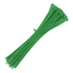 Otros,25x Amarras Plasticas Verde 20 Cm Para Cables Trillaje