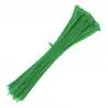 Otros,25x Amarras Plasticas Verde 20 Cm Para Cables Trillaje