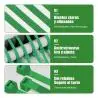 Otros,25x Amarras Plasticas Verde 20 Cm Para Cables Trillaje