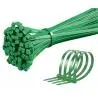 Otros,25x Amarras Plasticas Verde 20 Cm Para Cables Trillaje