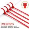 Otros,100 Amarras Plasticas Abrazadera Brida Colores 10 Cm Cables