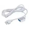 Alargador y Zapatillas electricas,Extension Alargador 3 Metros Electrica Cable Alargador - ME1203
