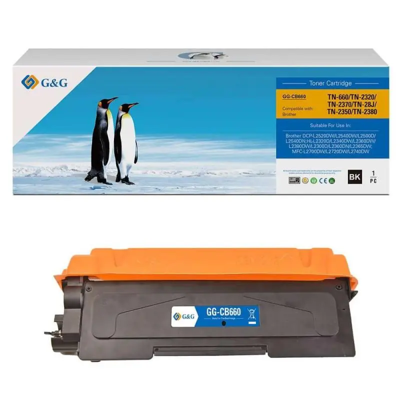 Inicio,Toner Cartridge Para Impresora Laser Brother Tn660 Tn2320