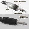 Adaptadores de Audio,3x Conector Jack Plug Audio 3.5mm Estereo para Soldar Armar