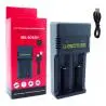 Cargadores de Pilas (Con y sin Pilas),Cargador Pila Doble Bateria 18650 14500 Recargable Usb - MS5D82H