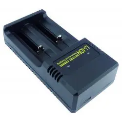 Cargadores de Pilas (Con y sin Pilas),Cargador Pila Doble Bateria 18650 14500 Recargable Usb - MS5D82H