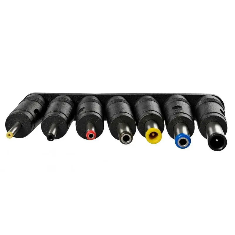 Adaptadores y Cables,Set de 7 Puntas Jack Poder Adaptador Cargador Energia 5.5mm