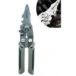 Herramientas Manuales,Alicate Multifuncional Pela Cable Abrazadera Herramienta - Wire stripper