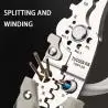 Herramientas Manuales,Alicate Multifuncional Pela Cable Abrazadera Herramienta - Wire stripper