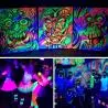 Iluminación de Fiestas,Foco Ultravioleta 18 Led Luz Uv Fiesta Iluminacion Fiesta