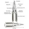 Alicate Multifuncional Pela Cable Abrazadera Herramienta - Wire stripper