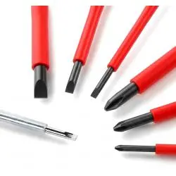 Herramientas Manuales,Set Destornilladores Cruz Paleta Tester Buscador De Polos