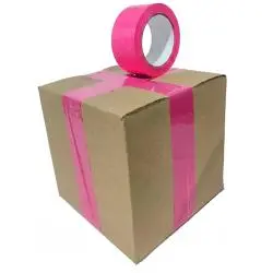 Artículos de Oficina,Cinta Embalar Rosa Huincha Embalaje Rosada Ancha Adhesiva 100 Metros