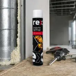 Otros,Espuma Expansiva Rex Ignifuga Poliuretano Aislante Frio Relleno Aislacion Sellante Pu - 750ml