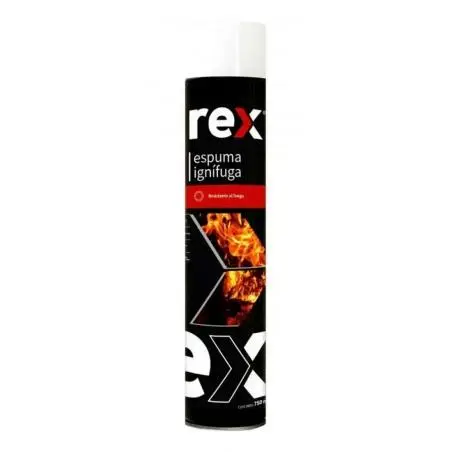 Otros,Espuma Expansiva Rex Ignifuga Poliuretano Aislante Frio Relleno Aislacion Sellante Pu - 750ml