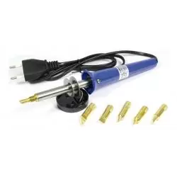 Herramientas Manuales,Pirotallador Pirograbador Pirografo 25w Madera Cuero Basico