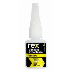 Otros,23351 Pegamento Rex Tipo Gotita Adhesivo Liquido Instantaneo