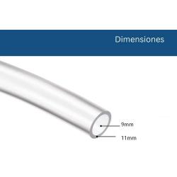Otros,Manguera Transparente Clear 9mm 40 Metros Traslucida