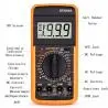 Tester y Herramientas de Redes,Tester Multitester Multímetro Tester Digital Lcd Corriente DT9205A