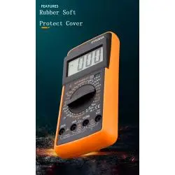 Tester y Herramientas de Redes,Tester Multitester Multímetro Tester Digital Lcd Corriente DT9205A