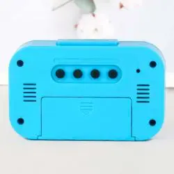 Mini Reloj Despertador Digital Luz Led Alarma Temperatura