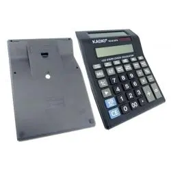 Calculadoras,Calculadora Doble Pantalla Lcd A Pila Comercio Negocio Colegio - Kadio 8122