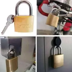 Candados,Candado A Llave 25mm Metal Maleta Casillero Equipaje Locker