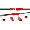 Otros,Cable Conector JST Macho Hembra 2 Pin Tira Led Bateria Dron