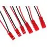 Otros,3X Cable Conector JST Macho Hembra 2 Pin Tira Led Bateria