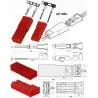 Otros,3X Cable Conector JST Macho Hembra 2 Pin Tira Led Bateria
