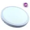 Ampolletas,Foco Luz Led Fria Redondo 25w Panel Sobrepuesto Megabrigth