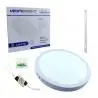 Ampolletas,Foco Luz Led Fria Redondo 25w Panel Sobrepuesto Megabrigth