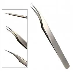 Otros,Pinza Curva Encurvada Precision Punta Fina Acero Inoxidable