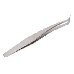 Otros,Pinza Curva Precision Punta Fina Acero Inoxidabe Herramienta