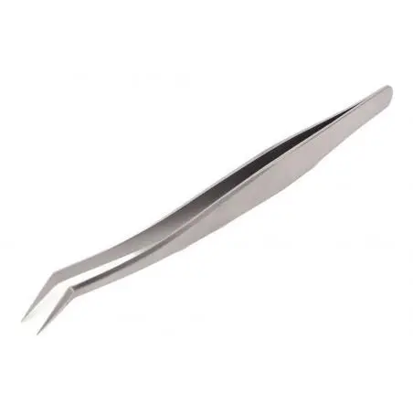 Otros,Pinza Curva Precision Punta Fina Acero Inoxidabe Herramienta