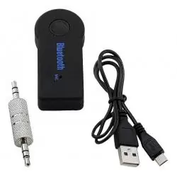 Adaptadores de Audio, BT y OTG,Receptor Inalambrico Bluetooth Para Radio De Auto, Casa, Recargable