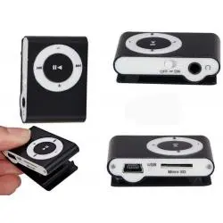 Parlante Portátil,Reproductor Mp3 Recargable Usb Portatil Clip Musica Colores