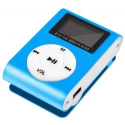 Parlante Portátil,Reproductor Mp3 Recargable Usb Portatil Clip Pantalla Led