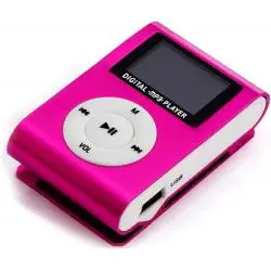 Parlante Portátil,Reproductor Mp3 Recargable Usb Portatil Clip Pantalla Led
