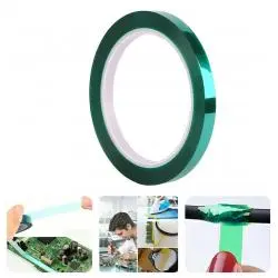 Otros,Cinta Termica Adhesiva Kapton Sublimacion Taza Polera Electronica - Verde