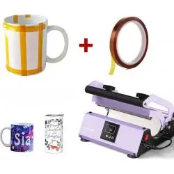 Otros,Cinta Adhesiva Termica Kapton Alta Temperatura Polera Taza - 6mm