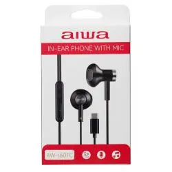 Audífonos y Manos Libres,Audifono Manos libre Cable Usb Tipo C Celular Aiwa Auricular - I60