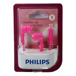 Audífonos y Manos Libres,Audifonos Manos Libre Rosado Plug 3.5MM Celular Microfono - SHE1405